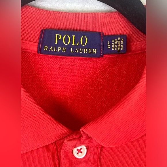 Polo Ralph Lauren Men’s Classic Fit Polo Shirts Lot of 2 large Blue & Red D36‎ - Picture 9 of 11